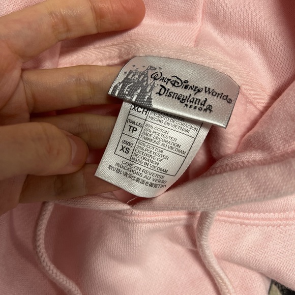 Disney Pink Mickey Mouse Hoodie&Sweatshirt Drawstring Backpack -Brand New - Picture 5 of 7